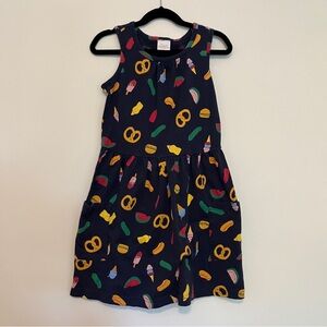 Hanna Andersson snacks dress, size 8